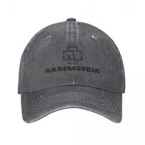 Klasikinės Rammste roko muzikos beisbolo kepuraitės Unisex Style Sunkaus metalo lauko vasaros kepuraitės Kepurės One Size gray