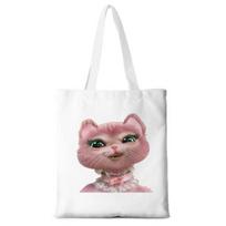 Melanie Martinez Cry Baby Tote Bag Estetiniai pečių drobiniai krepšiai Didelės talpos koledžo Harajuku rankinė Moterų krepšys Pirkinių krepšys 29*32cm white