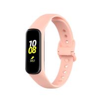 Skirta Samsung Galaxy Fit 2 Smart laikrodžio apyrankei Minkšto silikoninio dirželio apyrankės pakeitimo apyrankė, skirta Samsung Galaxy Fit 2 SM-R220 Correa For Galaxy Fit2 R220 beige