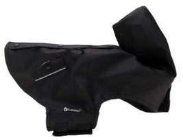 Apsiaustas nuo lietaus šunims Flamingo Toto Black, 35 cm