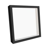 3D nuotraukų rėmelis užpildymui, Nuotraukų rėmelis, Pinigų dėžutė, Personalizuotas, Gilus rėmelis, 3D rėmelis vestuvėms, krikštynoms, gimtadieniui, Piniginė dovana vestuvėms One Size juoda