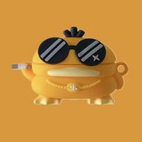 Skirtas Galaxy Buds FE Case Mielas animacinis silikoninis ausinių dėklas, skirtas Samsung Buds 2 Live Pro belaidėms ausinėms Apsauginis dangtelis Galaxy Buds2 black