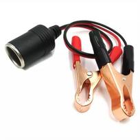 12v 10A/15A/20A/50A automobilyje montuojamas cigarečių žiebtuvėlio įkroviklis su 30 cm laidu, lizdo/vyriško lizdo kištuko jungties adapteris Universalus black