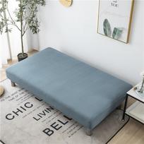 Vientisos spalvos sofos-lovos užvalkalas Viską apimantys sulankstomos sofos užvalkalai svetainei Aptemptas sofos užvalkalas be porankių funda sofa 190-220cm