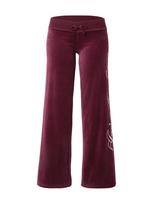 Juicy Couture Kelnės vyno raudona spalva / balta