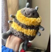 Britiška JC Albee Bičių Lėlė Bombilis Meškinas Pliušinis Žaislas Barselonos Meškinas Bičių Lėlė Raminanti Lėlė 18cm【0.11kg】 yellow