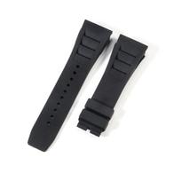 Silikoninė laikrodžio apyrankė Richard Mille vyriškam, paaukštinta, atspari vandeniui, prakaitui, burnos gumos laikrodžio apyrankės priedai 25 mm apyrankė 25mm&No tools white