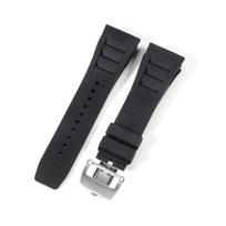 Silikoninė laikrodžio apyrankė Richard Mille vyriškam, paaukštinta, atspari vandeniui, prakaitui, burnos gumos laikrodžio apyrankės priedai 25 mm apyrankė 25mm&No tools white