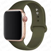 Silikoninis dirželis Apple Watch dirželiai 40 mm 49 mm 44 mm 45 mm 42 mm 41 mm 38 mm 44 mm sportinis apyrankė iWatch serija 9 8 7 6 SE ultra 2 38mm-40mm-41mm S-M black