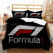 Formula 1 Racing Enthusiast Duvet Cover comforter Bedding sets Soft Quilt Cover and Pillowcases Teens Single/Double/Queen/King AU Single140x210cm