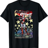 Harley Quinn Vienas T marškinėlis T marškinėlis XXXL juoda