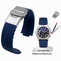 ONERubber Silikoninė laikrodžio apyrankė Casio Edifice EFB-680 ECB10YD Laikrodžio dirželis vyriškam Ocean Heart EFB680 Išgaubtas 12mm 14mm DirželisMN 14mm gray