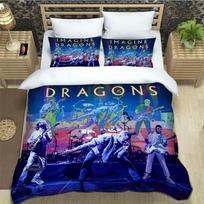 Rock Band Imagine Dragons Bedding Collections Exquisite Bed Supplies Set Duvet Cover Bed Comforter Set Bedding Set Luxury Birthday Gift EU Twin 135x200cm