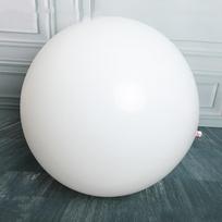 18 colių 36 colių Dideli latekso balionai Vestuvių Gimtadienio Šventės Helio pripučiami balionai Kūdikio krikštynų balionai Lauko veiklai reikmenys 5pcs&36inch balta