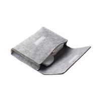 11-inch & 13-inch Apple MacBook Felt Sleeve with Power Bank Pocket 12-inch/Thin 13-inch gray