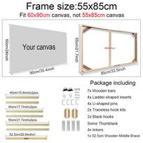 50x70 60x90 60x120cm Drobės Rėmas Mediniai Rėmai Medinis Nuotraukos Aliejinės Tapybos Drobė Deimantinė Tapyba Rėmai Drobė Medis Sieninis Rėmas