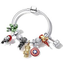 Disney Anime Žvaigždžių Karai Pakabukai Apyrankės Moterims Pasidaryk pats Galutinis Ginklas Darth Vader BB-8 C-3PO Chewbacca Yoda Karoliukai Papuošalų Gamybai 16cm gray