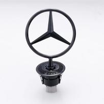 Cinko lydinio Automobilio Priekinio Variklio Dangčio Emblema Ženklelis Aksesuarai Mercedes Benz AMG W213 W223 W240 W212 W222 W221 W211 W220 W210 W207 W140