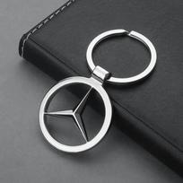 Naujas Mercedes Benz metalinis pakabukas automobilio raktų pakabukas raktų pakabukas laikiklis Mercedes Benz AMG W108 A E C G M R S D klasei W212 black