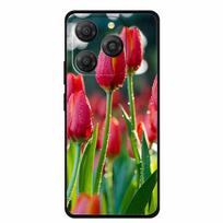 Skirta Blackview Shark 9 dėklas Shark9 Coque 6.67  Juodas silikoninis minkštas galinis dangtelis Skirta Blackview Shark 9 telefono dėklams Atsparus smūgiams Blackview Shark 9