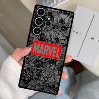 Marvel Hero Logo Case for Samsung Galaxy S26 S24 Plus Note 20 10+ S25 Ultra S21 S20 S23 FE S22 Funda Phone Cover Galaxy S25 FE