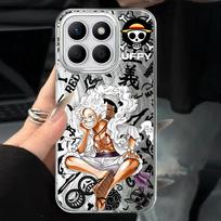 Vienos dalies Anime telefono dėklas Honor X8c X8a 200 400 Lite X9b X9a X9c X8b 200 Pro X7b Minkštas dėklas HONOR 400 Lite