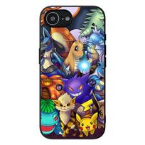 Mewtwo P-Pokemons GO P-Pikachus Telefono dėklas Apple iPhone 13 12 Mini XS 11 Pro Max 7 8 Plus + XR SE 2022 2020 SE3 Minkštas dėklas iPhone SE 2020