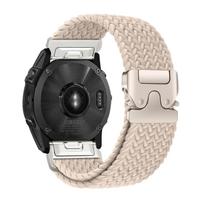 Greitai uždedamas dirželis 26 22 20mm Garmin Fenix 8 7 Pro 7S 6 5X 5Plus Tactix 8 7 Parašiutinio nailono apyrankė correa Fenix 8 juosta 43mm QuickFit 26mm beige