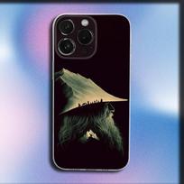 Žiedų Valdovo Telefonų dėklas iPhone 16,15,14,13,12,11 Plus,Pro,Max,XR,XS,X,Plus,SE,Mini Skaidrus Minkštas Dangtelis iPhone13 gray