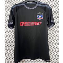 Colo Colo 26/27 Čilės lygos gerbėjų edition namų ir išvykos futbolo marškinėliai, S-4XL Medium black