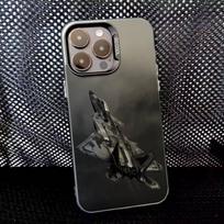 Kovinių lėktuvų pakilimas Telefono dėklas iPhone 16,15,14,13,12,11,8,7,Pro,Max,Plus,Mini,XS,SE Anti-drop Juodas Matinis Kietas iPhone16se4