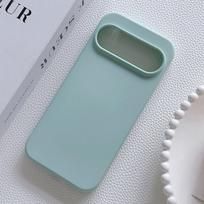 Originalus skysto silikono telefono dėklas Google Pixel 10 9 8 Pro XL 9A 8A 7 7A 6 6A 5 5A Pro atsparus smūgiams, plonas matinio paviršiaus buferis Google Pixel 6 gray