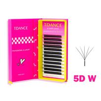 TDANCE W formos blakstienos Švelnios Rankų darbo 3D 4D 5D 6D 8D Paruošti Volume ventiliukai C D 0.07MM Blakstienų priauginimas D&0.07mm&15mm