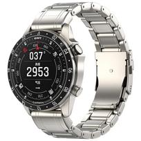 Titano apyrankė, skirta Garmin MARQ Aviator/Captain (2 gen) Metalinė apyrankė, skirta Garmin Fenix 8 E 7 7X 7 Pro/Enduro 3 2/Tactix 8 diržui 22mm Epix pro gen2 gray