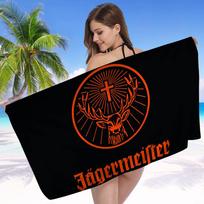 J-Jagermeisters Mikropluošto Paplūdimio Rankšluostis Sugeriantis Greitai Džiūstantis Minkštas Jogai Plaukimui Kurortui Alpinizmui Rankšluostis W30*H60(CM) brown