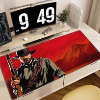 DeadR-Redemption Pelės padėkliukas Mielas HD Stalo padėkliukas Prailginti Žaidimų klaviatūros kilimėliai Didelis 90x40cm XXL Žaidėjo pelės kilimėlis 600x300x3mm