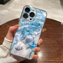 Jūros vanduo Vėžlys Skaidrus Kietas Telefono dėklas iPhone 17 16 15 14 13 12 11 Mini Pro Max Plus Skaidrus Dangtelis iPhone17 gray