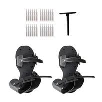 Lawn Aerator Spikes Shoes For Garden Yard Aeration Universal Size Garden Yard Grass Care Cultivator With Scarification Nail Tool juoda