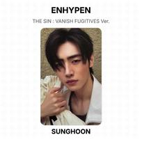 ENHYPEN THE SIN : VANISH FUGITIVES Versija. Oficiali nuotraukų kortelė SUNGHOON 02