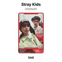 Stray Kids ODDINARY Oficiali nuotraukų kortelė Unit 13
