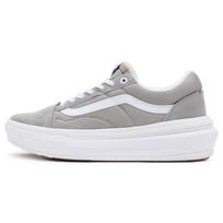 Vans Old Skool Overt CC Madingi Laisvalaikio Universalūs Žemi Unisex Riedlenčių Batai Pilki Balti VN0A7Q5EKAQ 38.5 white