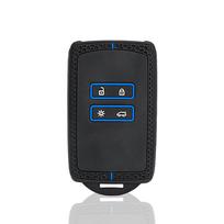 Silikoninis automobilio rakto dangtelis, skirtas Renault Captur Koleos Kadjar Arkana Megane Dacia Duster Sandero Stepway Smart nuotolinio valdymo pultelio dėklas black