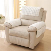 Plaušinis neslystantis porankių pagalvėlių rinkinys su laikymo kišenėmis (3 dalių) 66*50 Armrest (With Pocket)