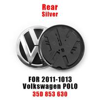 Volkswagen 120mm 110mm Automobilio Emblema Logotipas Variklio Dangtis Priekinis Ir Galinis Uodegos Ženklas Galinis Ženklelis 6R0853600A Aksesuaras VW Polo 2011 2012 2013 JV0 1Pcs VW Polo 2011-13