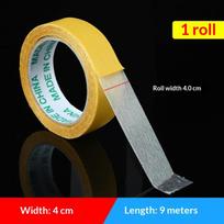 Double Sided Cloth Tape Strong Fixation Adhesive Tape Heavy Duty Translucent Mesh Waterproof Traceless Powerful Grid Carpet Tape A2 red