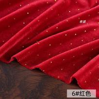 Starry Sky Glitter Velvet Fabric By The Meter for Clothing Skirt Cheongsam Suit Dress Pants DIY Sewing Velour Cloth Soft White 100cmX160cm red