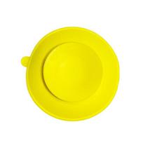 1 vnt. Kūdikio ir mažylio dvipusis siurbtukas, kilimėlis, stalo reikmenų siurbtukas, neslystantis dubuo Yellow yellow