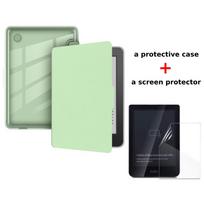For Kobo Clara BW Case Colour 2E + Screen Protector Auto Sleep Leather Magnetic Cover Transparent Acrylic Case 6'' Ebook Funda Kobo Clara Colour