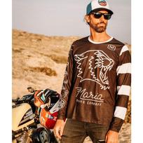 Men's shirt mtb enduro motocross jersey  racing downhill jersey  offroad sportswear S