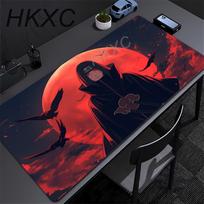 Anime N-naruto Itachi Uchiha Pelės kilimėlis Žaidėjo kompiuterio korpusas Didelis stalo kilimėlis Klaviatūros žaidimų priedai Pelės kilimėlis Neslystantis kilimas 30x60cm